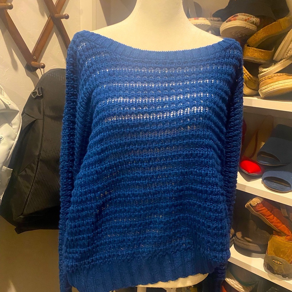 Express open knit sweater